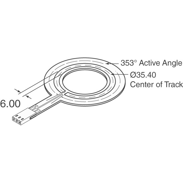 TSP-R-0036-351-103-5%-RH Spectra Symbol  Sensori di posizione - Misurazione della posizione lineare angolare